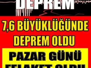 Pazar Günü D-eprem