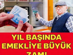 Emekli Maaşına Büyük Zam