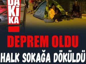 Korkutan deprem: Beşik gibi sallandı!