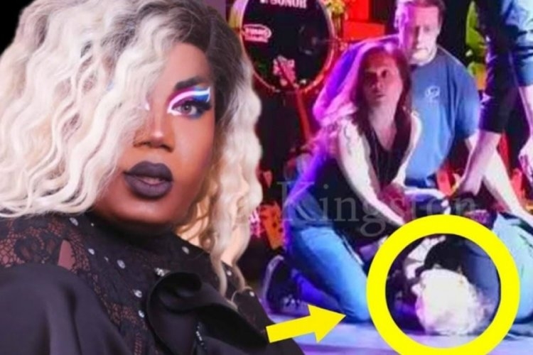 Sahnede Bir Anda Yere Yığındı galerisi resim 2