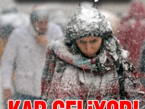 KAR GELİYOR!