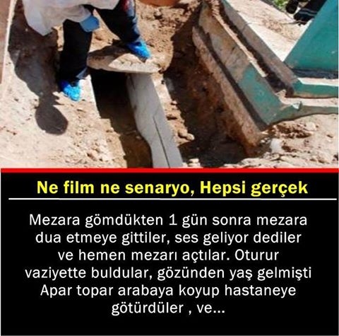 Yaşıyor Dediler Cesedi Mezardan Çıkardılar! galerisi resim 1