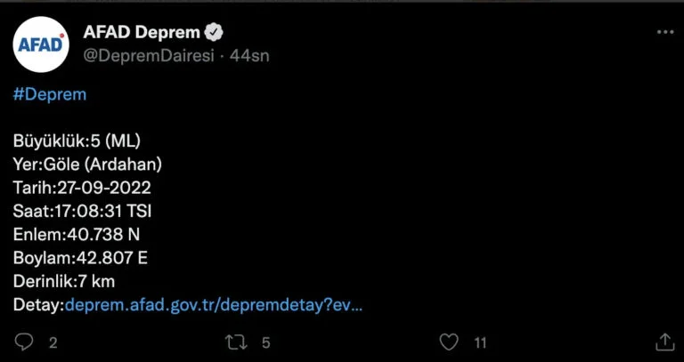 AFAD’dan son dakika açıklama var galerisi resim 2