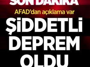 AFAD’dan son dakika açıklama var