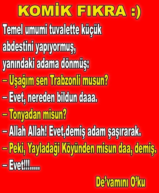 Günün Fıkrası galerisi resim 1