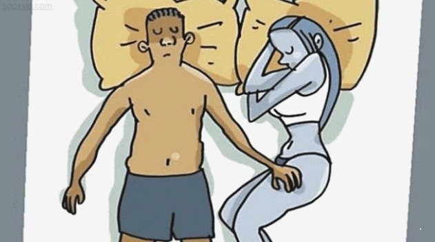 İşte Çiftlerin Birbirine Bağlılıklarını Gösteren 8 Uyku Pozisyonu galerisi resim 1