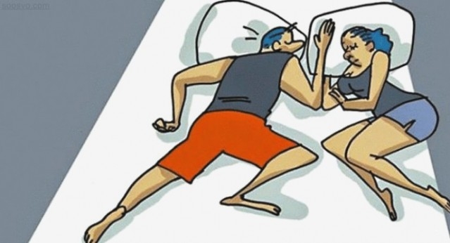 İşte Çiftlerin Birbirine Bağlılıklarını Gösteren 8 Uyku Pozisyonu galerisi resim 4