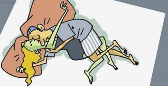 İşte Çiftlerin Birbirine Bağlılıklarını Gösteren 8 Uyku Pozisyonu galerisi resim 6