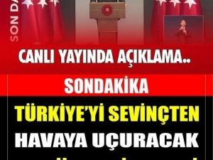 Başkan Erdoğan Duyurdu , İşte O Açıklamalar