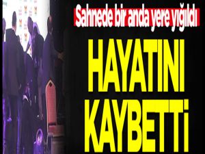 Dünyaca ünlü şarkıcı sahnede binlerce kişinin önünde hayatını kaybetti!