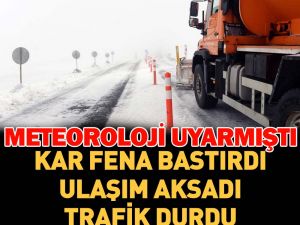 Meteoroloji uyarmıştı!