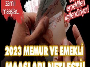 İşte yeni zamlı maaşlar...