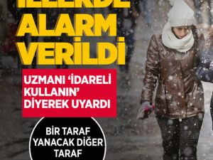 Meteoroloji'den kar uyarısı!