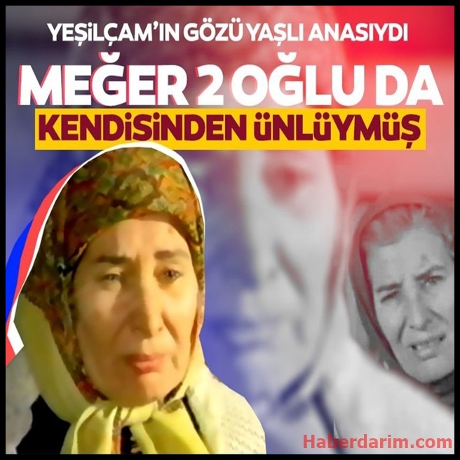 Yeşilçam’ın gözü yaşlı ve cefakar annesiydi! galerisi resim 1