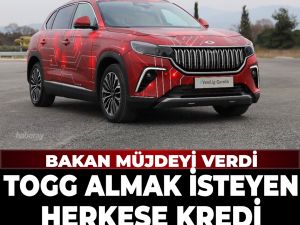 TOGG satın almak isteyenler için benzersiz kredi fırsatı