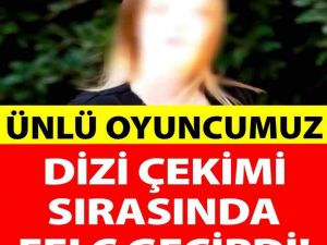 Ünlü Oyuncumuz Dizi Çekimi Sırasında