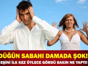 Düğün sabahı eşini ilk kez makyajsız gördü bakın ne yaptı!