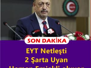 EYT Açıklaması