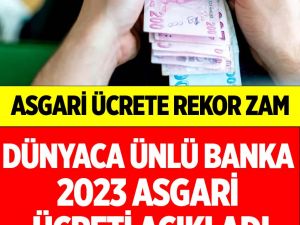 Dünyaca ünlü banka duyurdu