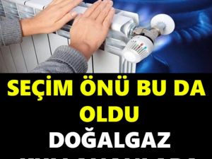 DOĞALGAZ KULLANANLARA BÜYÜK MÜJDE