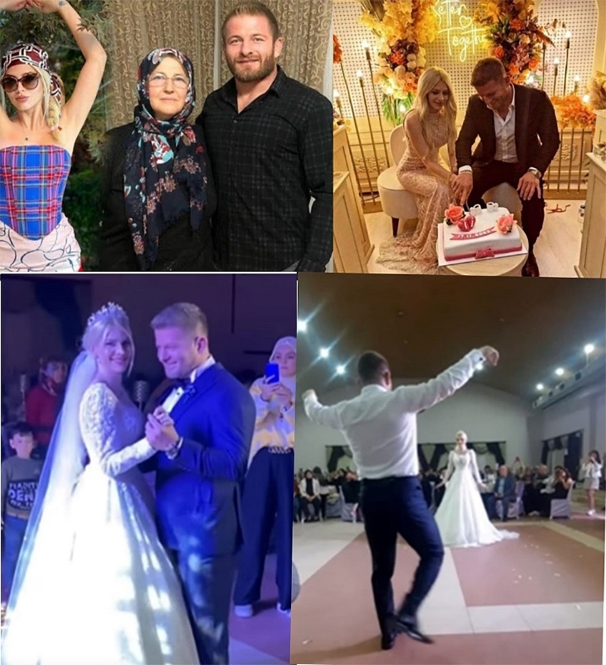 Düğünde dikkat çeken detay. galerisi resim 1