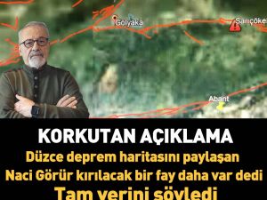 Naci Görür kırılacak bir fay daha var dedi