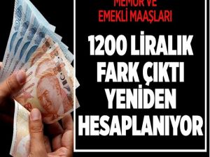 Emekli maaşları yeniden hesaplanıyor!