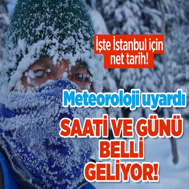 Meteoroloji saat ve gün verdi! galerisi resim 1