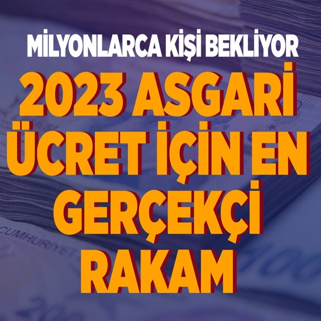 Asgari ücret için net iki rakam masada galerisi resim 1