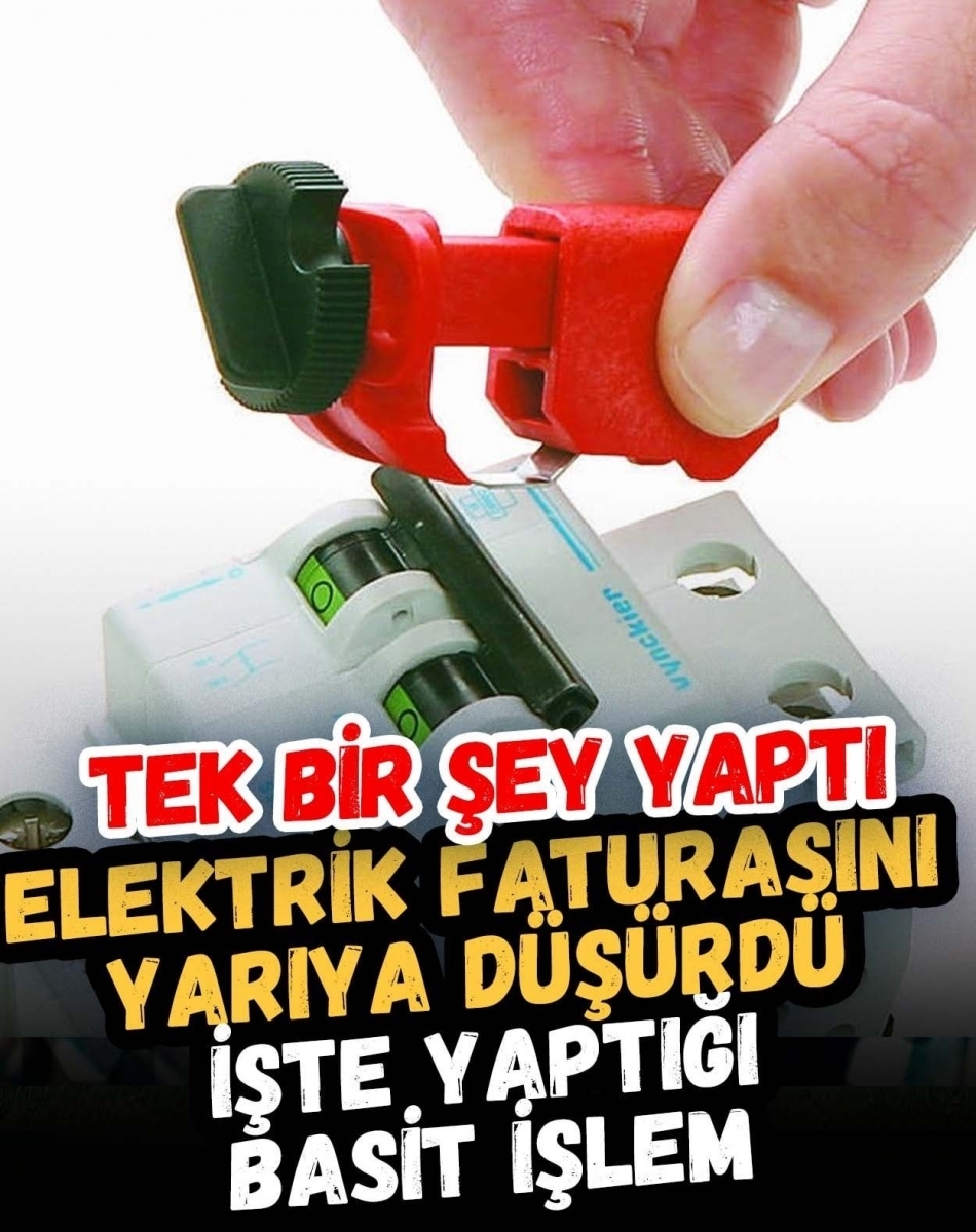 Basit bir işlem ile faturasını yarıya d’üşürdü galerisi resim 1