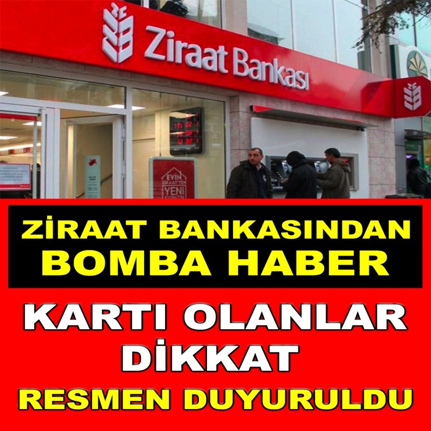 Ziraat Bankası Kartını Kullananlara galerisi resim 1