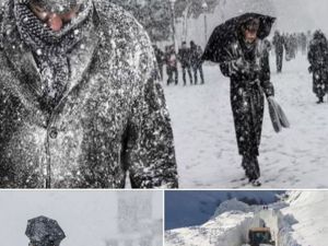 Sibirya soğukları yurda giriş yaptı !!