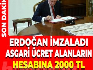 Cumhurbaşkanı Erdoğan Sonunda İmzayı Attı!