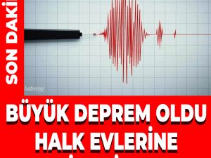 DEPREM OLDU