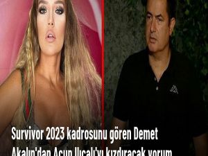 Survivor 2023 kadrosunu beğenmeyen Demet Akalın