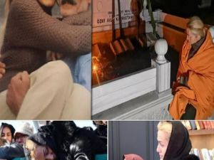 Tuğba Özay sabaha kadar babasını bekledi