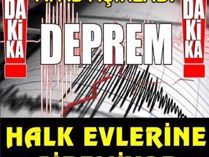 AFAD AÇIKLADI DEPREM HALK EVLERİNE GİREMİYOR
