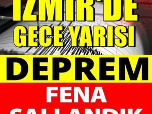 Son Günlerde Depremlerde Artış var.