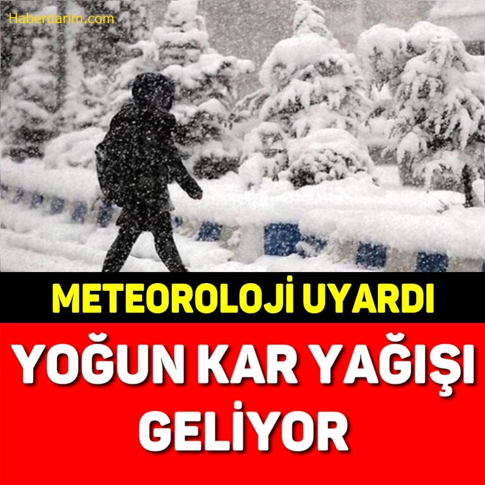 YOĞUN KAR YAĞIŞI GELİYOR galerisi resim 1