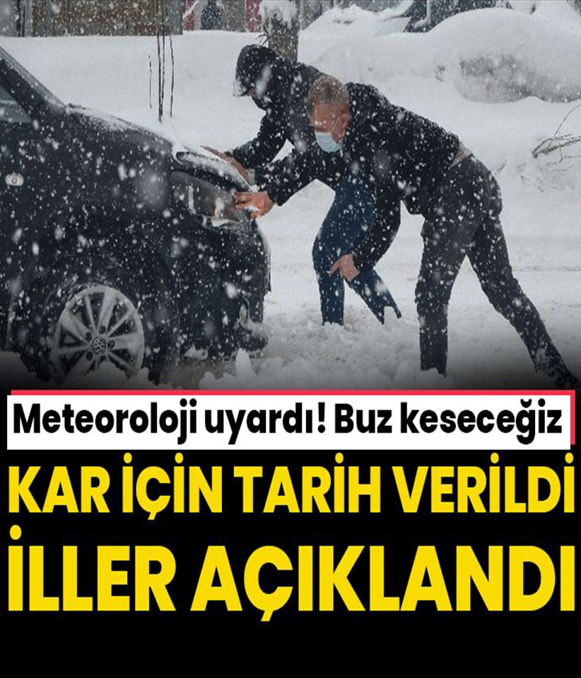 Şiddetli kar yağışı başlıyor! galerisi resim 1