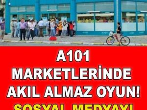 Marketten akıl almaz oyun