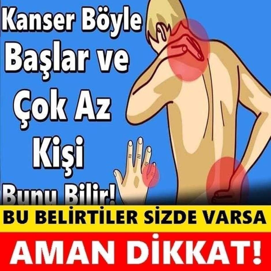 BUNLAR KANSERİN BELİRTİLERİ OLABİLİR!.. galerisi resim 1