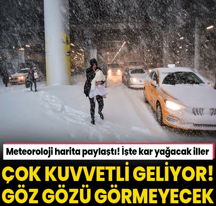 Kar yağışı, sağanak ve fırtına açıklaması geldi. galerisi resim 1