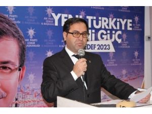 AK Partili Salık: "Yolumuz Açık, Bahtımız AK Olsun"