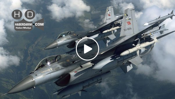 Türk Silahlı Kuvvetleri (TSK) F-16’larla IŞİD’i işte böyle vurdu