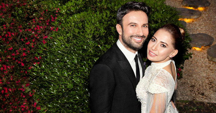 Megastar Tarkan evlendi