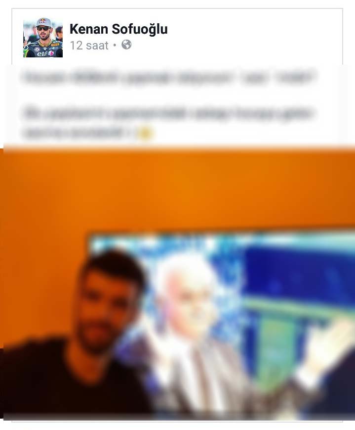 Kenan Sofuoğlu öyle bir paylaşım yaptı ki?