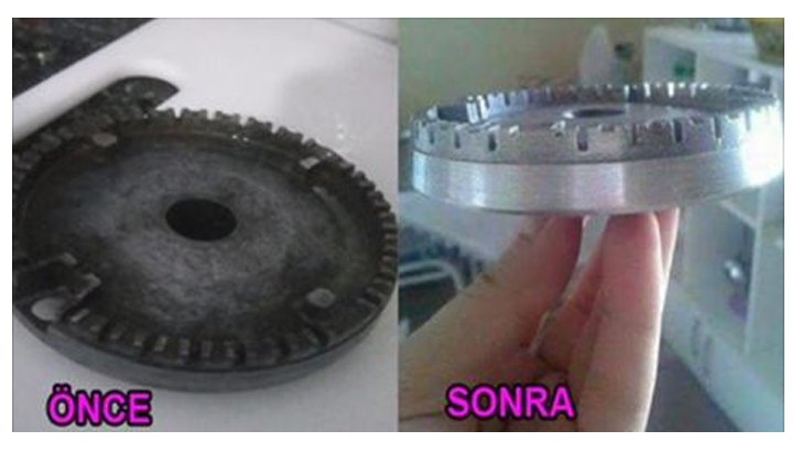 Evde ocak gözlerini 1 dakikada kendiniz bu şekilde parlatabilirsiniz hem de bu kadar basit..