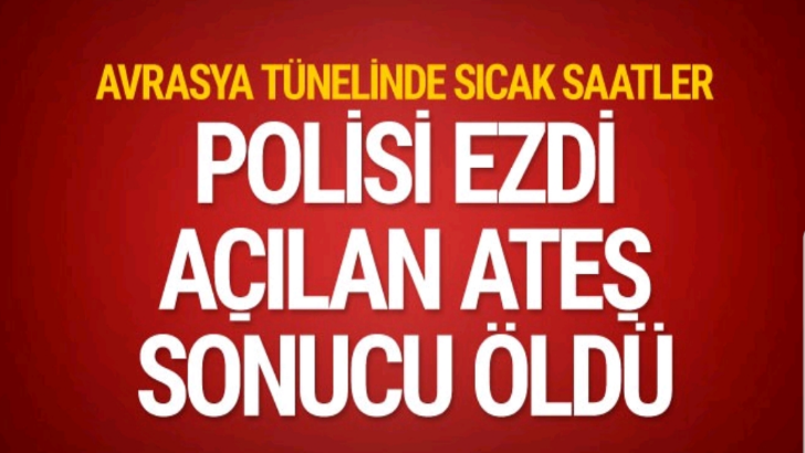 Polisi ezdi açılan ateşte öldü