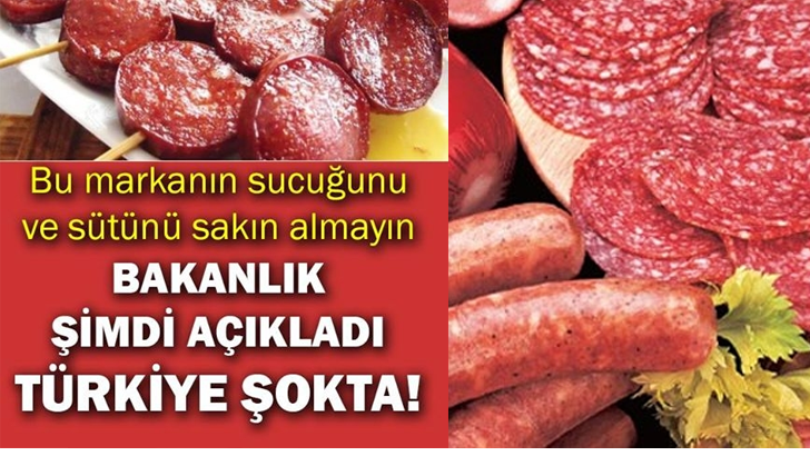 BU MARKANIN SUCUĞUNU VE SÜTÜNÜ SAKIN ALMAYIN İÇİNDE BAKIN NE BULUNDU